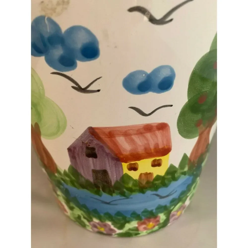 WILLIAMS SONOMA LIDDED CANISTER MADE IN PORTUGAL